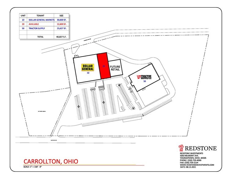 1305 Canton Rd NW, Carrollton, OH à louer - Plan de site – Image 2 sur 6