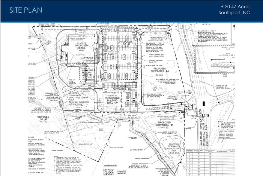 4891 Long Beach Rd SE, Southport, NC à louer - Aérien – Image 3 sur 4