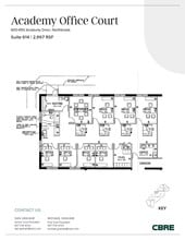 600-650 Academy Dr, Northbrook, IL à louer Plan d’étage– Image 1 sur 1
