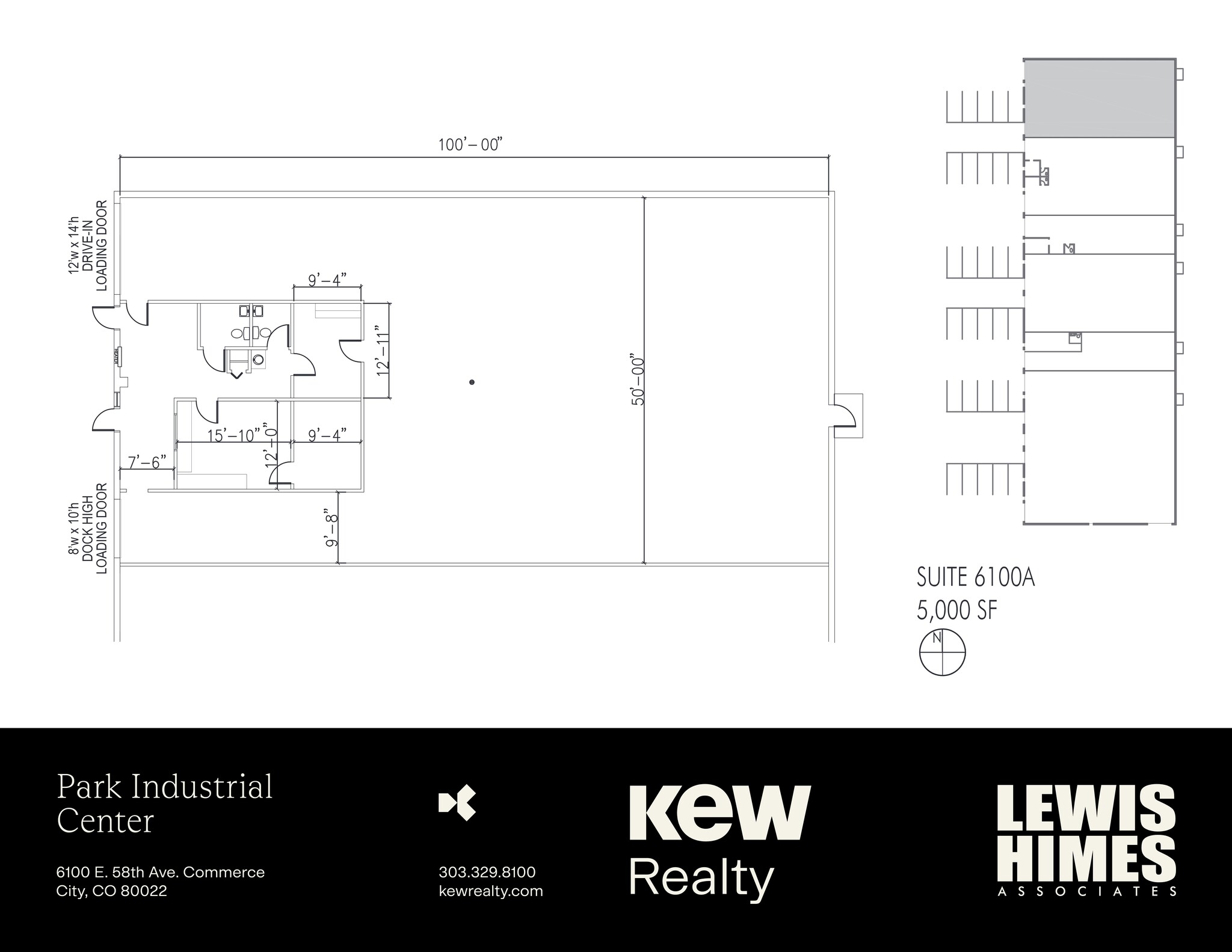6000 E 58th Ave, Commerce City, CO à louer Plan de site– Image 1 sur 1