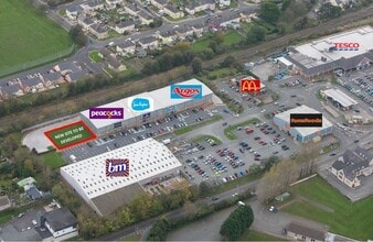 London Rd, Pembroke Dock, DYF - Vue aérienne vue de carte