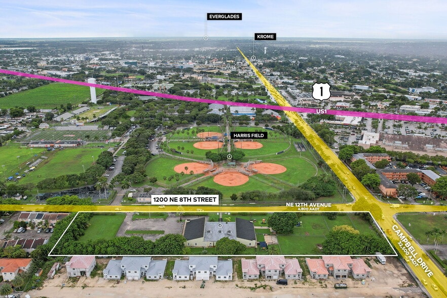 1200 NE 8th St, Homestead, FL à vendre - Photo de l’immeuble – Image 2 sur 9