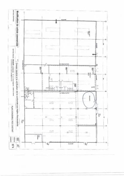 Local commercial dans GONFREVILLE-L'ORCHER à louer - Plan d’étage – Image 3 sur 3
