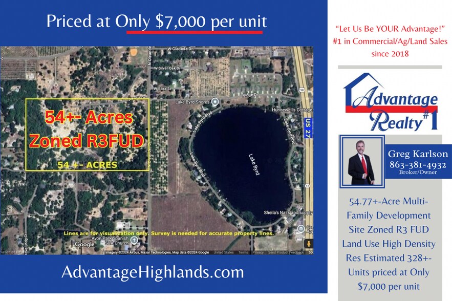 1801 Acacia Dr dr, Avon Park, FL à vendre - Photo de l’immeuble – Image 1 sur 1