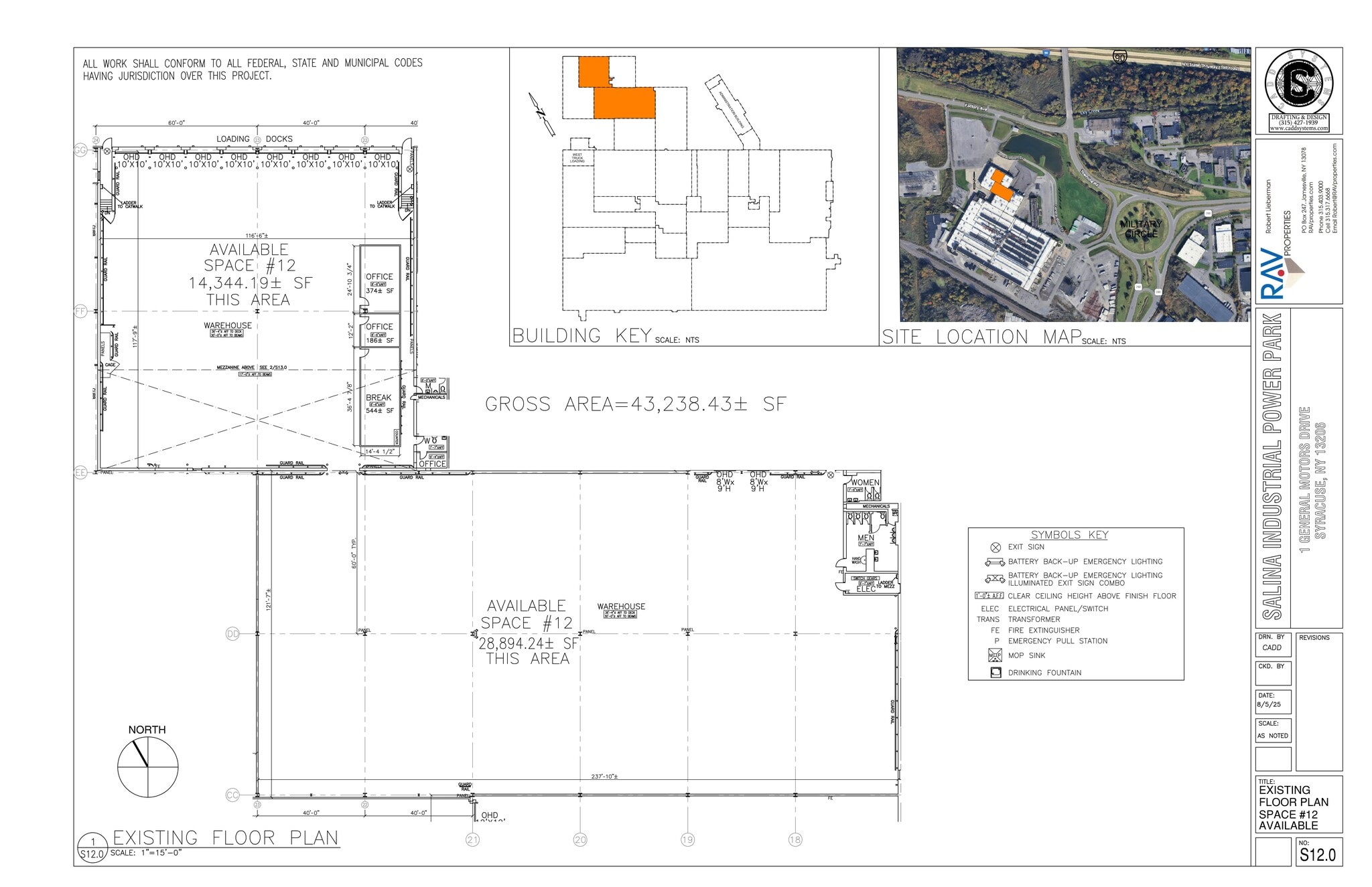 1 General Motors Dr, Syracuse, NY à louer Plan de site– Image 1 sur 3