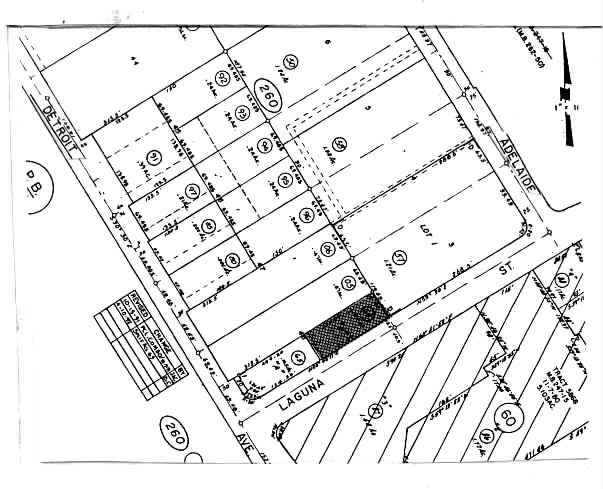 1611 Laguna St, Concord, CA à vendre - Plan cadastral – Image 2 sur 9