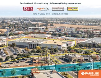 Plus de détails pour 1673 W Lacey Blvd, Hanford, CA - Local commercial à vendre