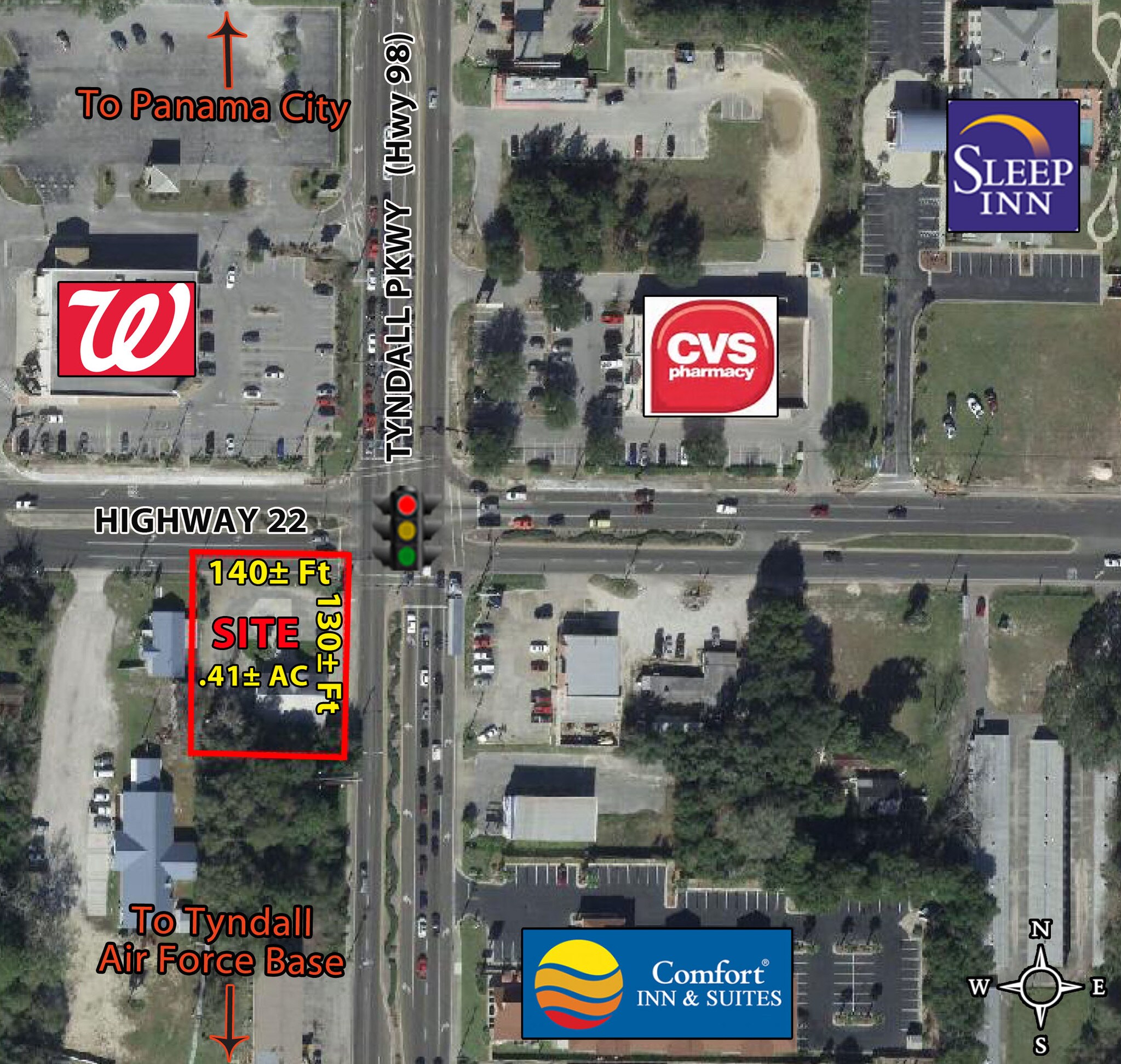 5512 E Highway 22, Panama City, FL à vendre Photo principale– Image 1 sur 10