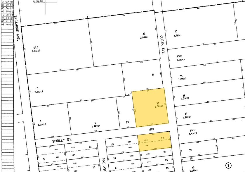 1498-1500 Ocean Ave, Bohemia, NY à louer - Plan cadastral – Image 2 sur 46