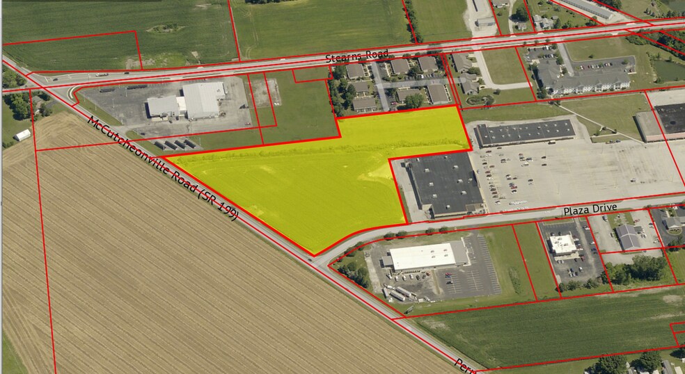 Plaza Dr, Fostoria, OH à vendre - Plan de site – Image 2 sur 3