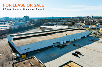Plus de détails pour 2700 Loch Raven Rd, Baltimore, MD - Bureau, Industriel/Logistique à louer