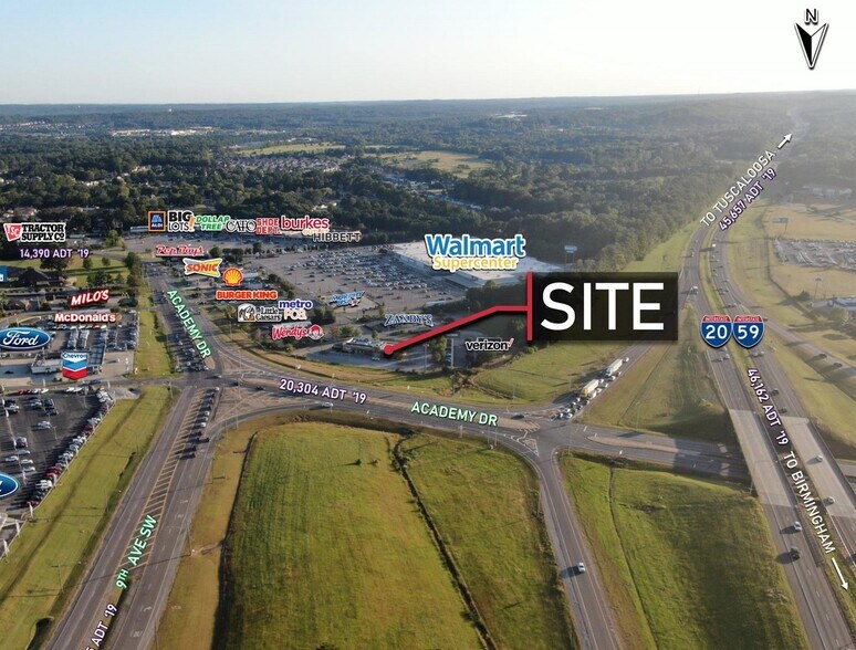 0 Academy Dr, Bessemer, AL à louer - Aérien – Image 2 sur 5