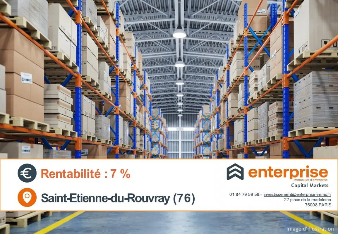 Local d'activités dans Saint-Étienne-du-Rouvray à vendre Photo de l’immeuble– Image 1 sur 2