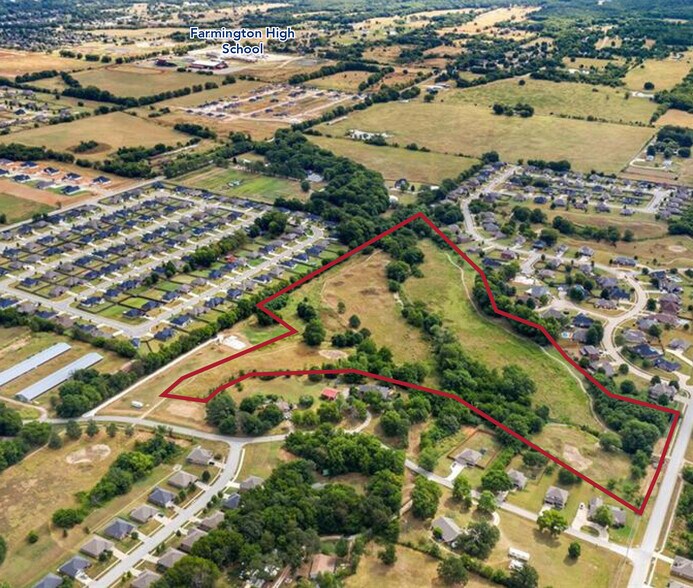 0 Clyde Carnes rd, Farmington, AR à vendre - Photo de l’immeuble – Image 2 sur 5