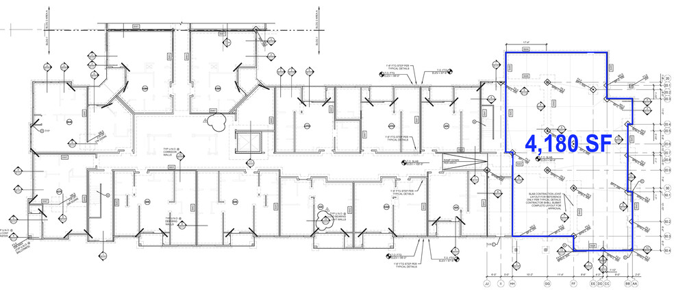 10519 Spotsylvania Ave, Fredericksburg, VA à louer - Plan d’étage – Image 2 sur 7