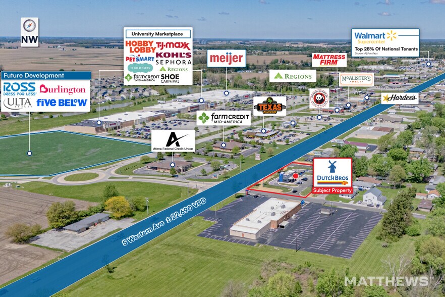 4325 S Western Ave, Marion, IN à vendre - Photo de l’immeuble – Image 2 sur 4