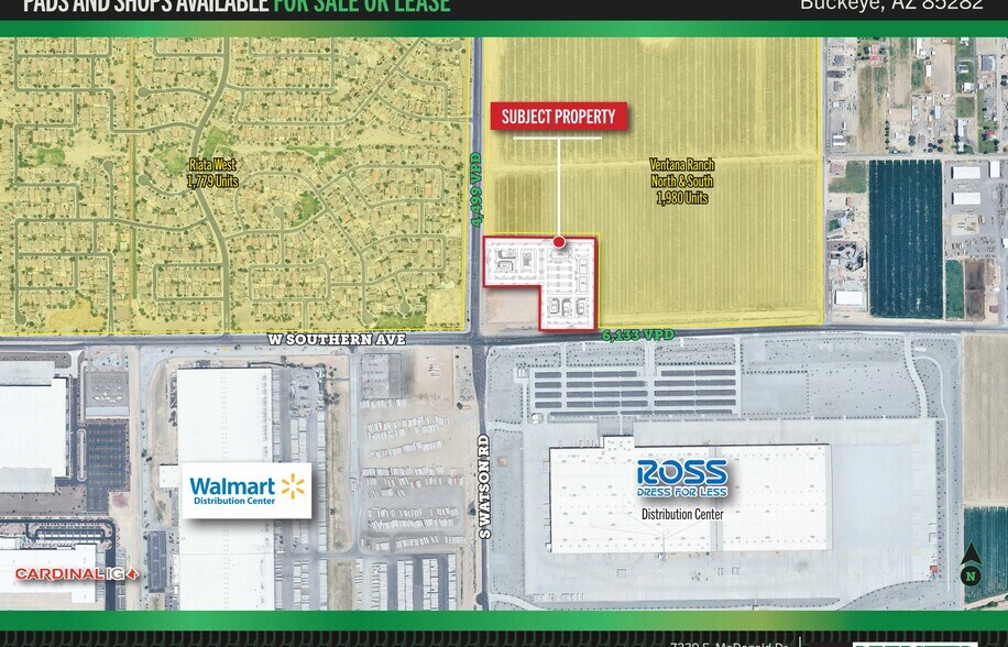 NEC Southern Ave & Watson Rd, Buckeye, AZ à louer - Photo de l’immeuble – Image 1 sur 2