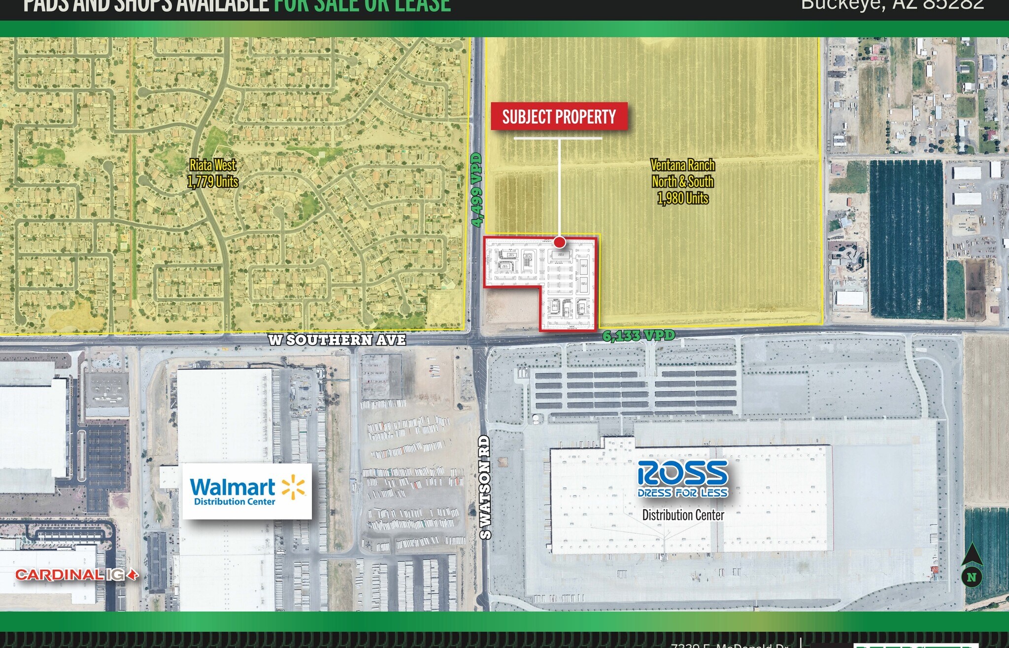 NEC Southern Ave & Watson Rd, Buckeye, AZ à vendre Photo principale– Image 1 sur 3