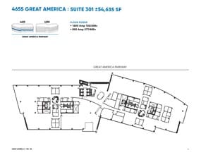 4655 Great America Pky, Santa Clara, CA à louer Plan d’étage– Image 1 sur 1