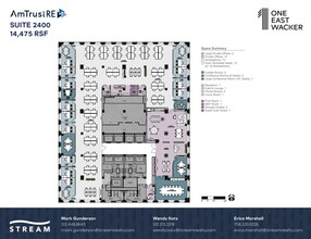 1 E Wacker Dr, Chicago, IL à louer Plan d’étage– Image 1 sur 1