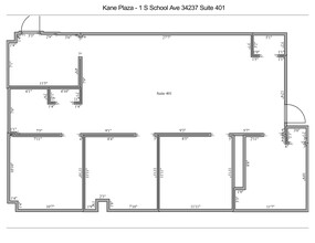 1 S School Ave, Sarasota, FL à louer Plan de site– Image 1 sur 1