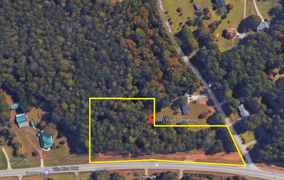 3641 Villa Rica Hwy, Dallas, GA à vendre - Aérien – Image 1 sur 2