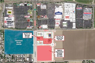 Plus de détails pour SW Mooney Blvd & Visalia Pky, Visalia, CA - Terrain à vendre