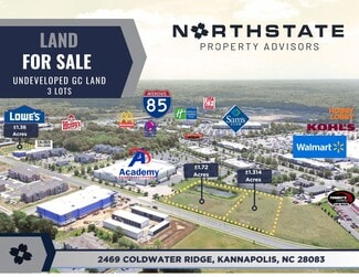 Plus de détails pour Coldwater Ridge Dr, Kannapolis, NC - Terrain à vendre