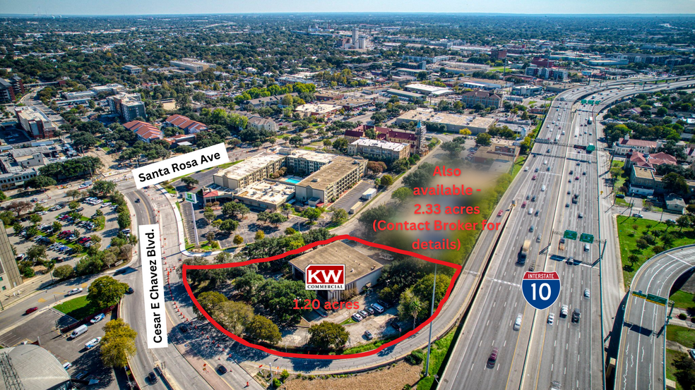 406 W Cesar E Chavez Blvd, San Antonio, TX à vendre - Photo de l’immeuble – Image 2 sur 4