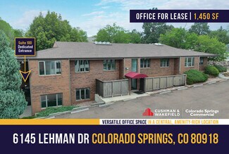 Plus de détails pour 6145 Lehman Dr, Colorado Springs, CO - Bureau à louer