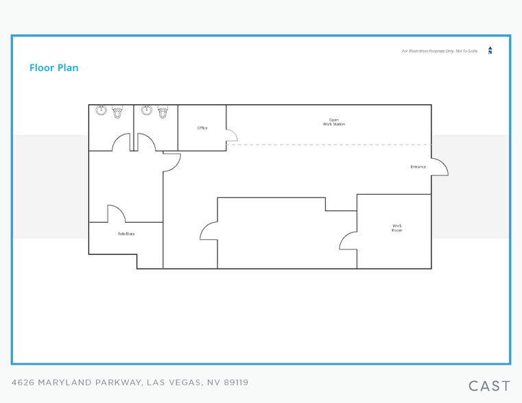 4626-4680 S Maryland Pky, Las Vegas, NV à louer - Photo de l’immeuble – Image 3 sur 11