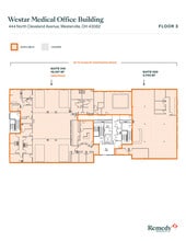 444 N Cleveland Ave, Westerville, OH à louer Plan d’étage– Image 1 sur 1