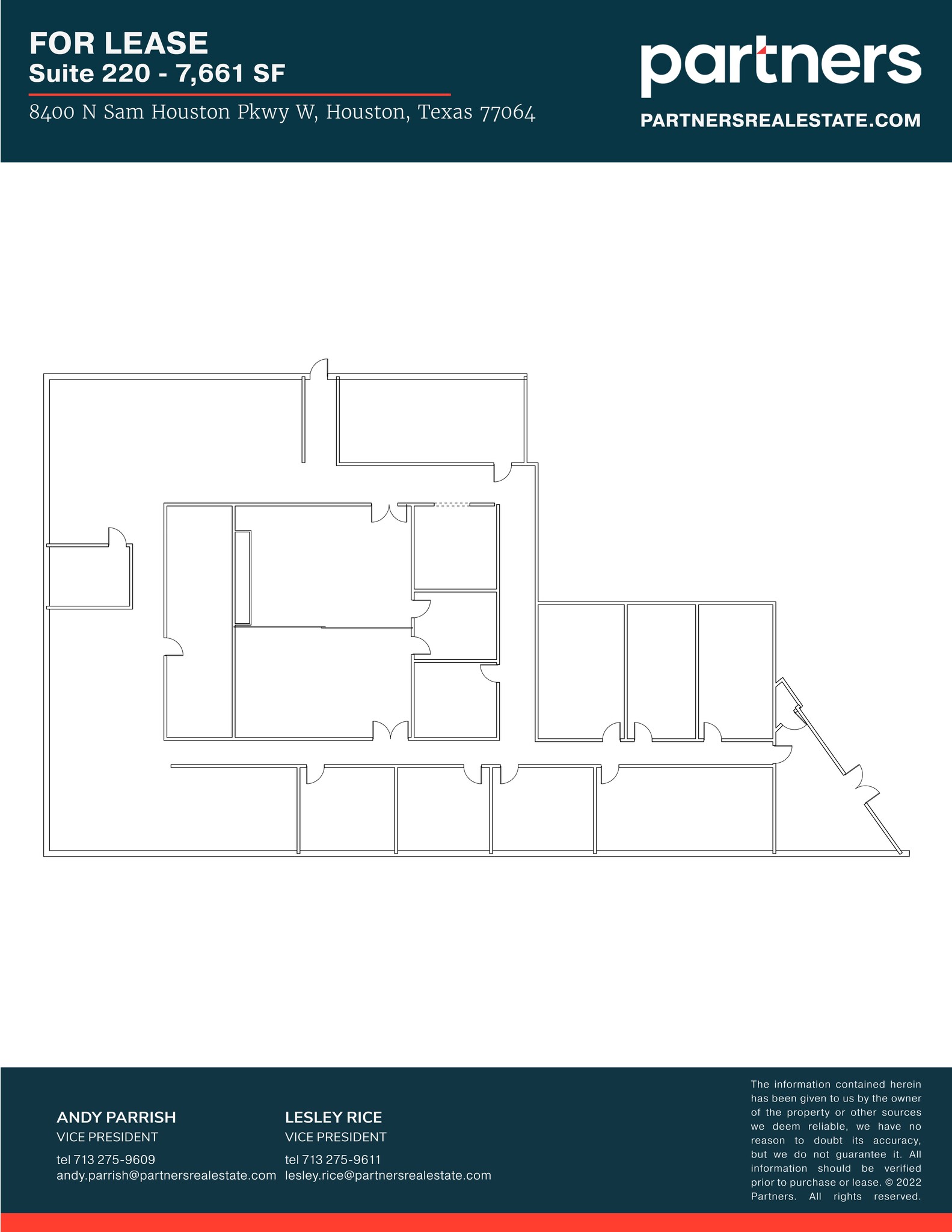 8400 N Sam Houston Pky W, Houston, TX à louer Plan de site– Image 1 sur 1