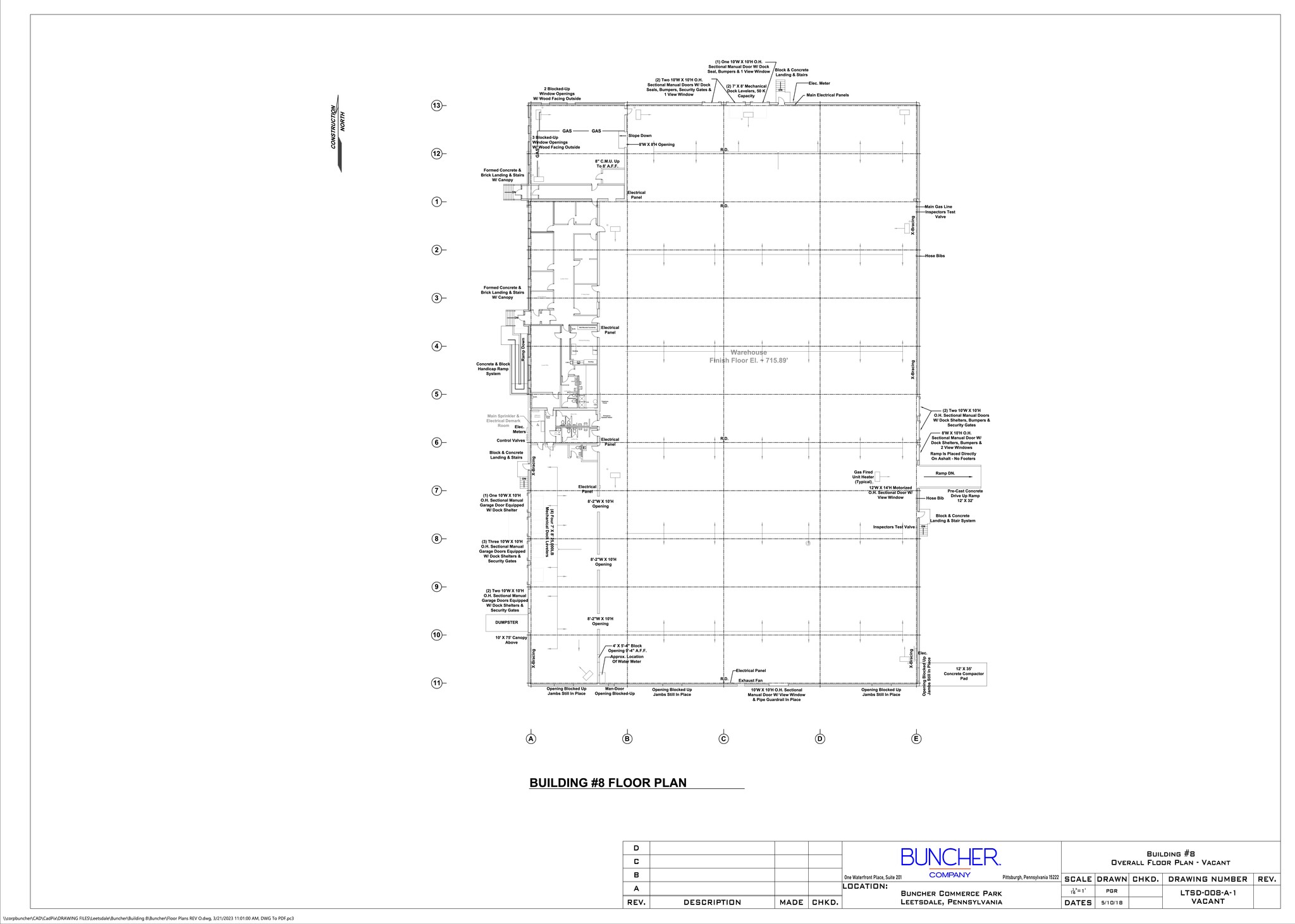 495 Avenue B, Leetsdale, PA à louer Plan de site– Image 1 sur 7