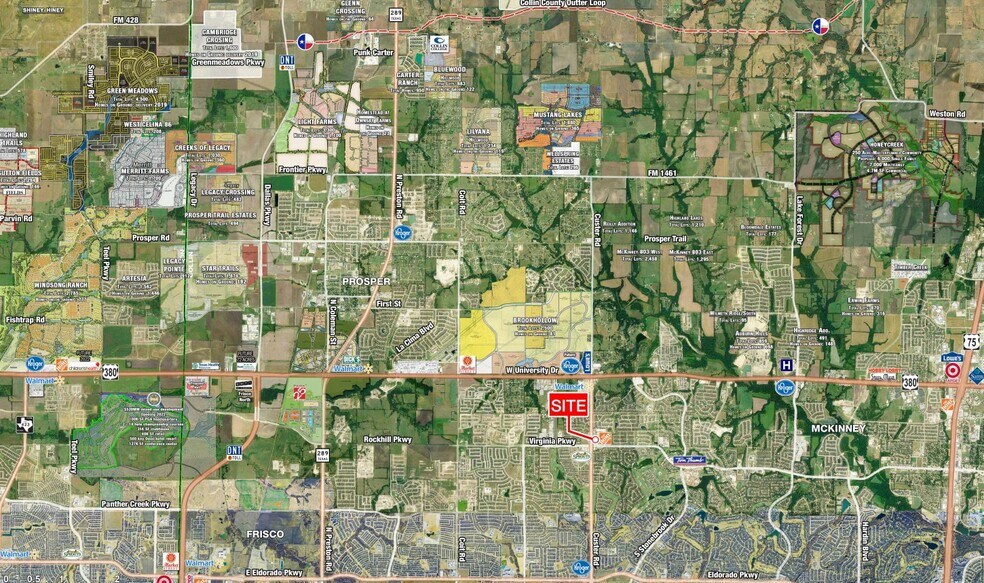 210 S Custer Rd, McKinney, TX à louer - Aérien – Image 3 sur 3