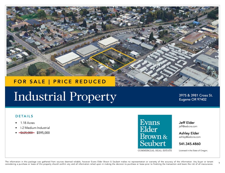 3975 Cross St, Eugene, OR à vendre - Photo de l’immeuble – Image 2 sur 4