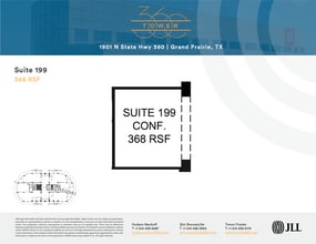 1901 N State Highway 360, Grand Prairie, TX à louer Plan d’étage– Image 1 sur 1