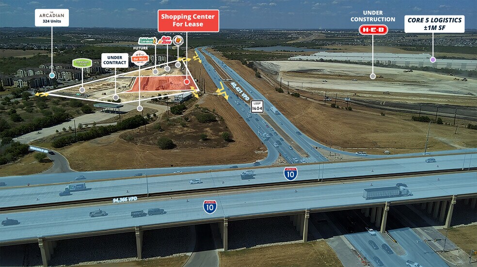 1604 E at IH-10 E, Converse, TX à louer - Photo de l’immeuble – Image 3 sur 4