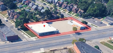 15725 Grand River Ave, Detroit, MI - VUE AÉRIENNE vue de carte - Image1