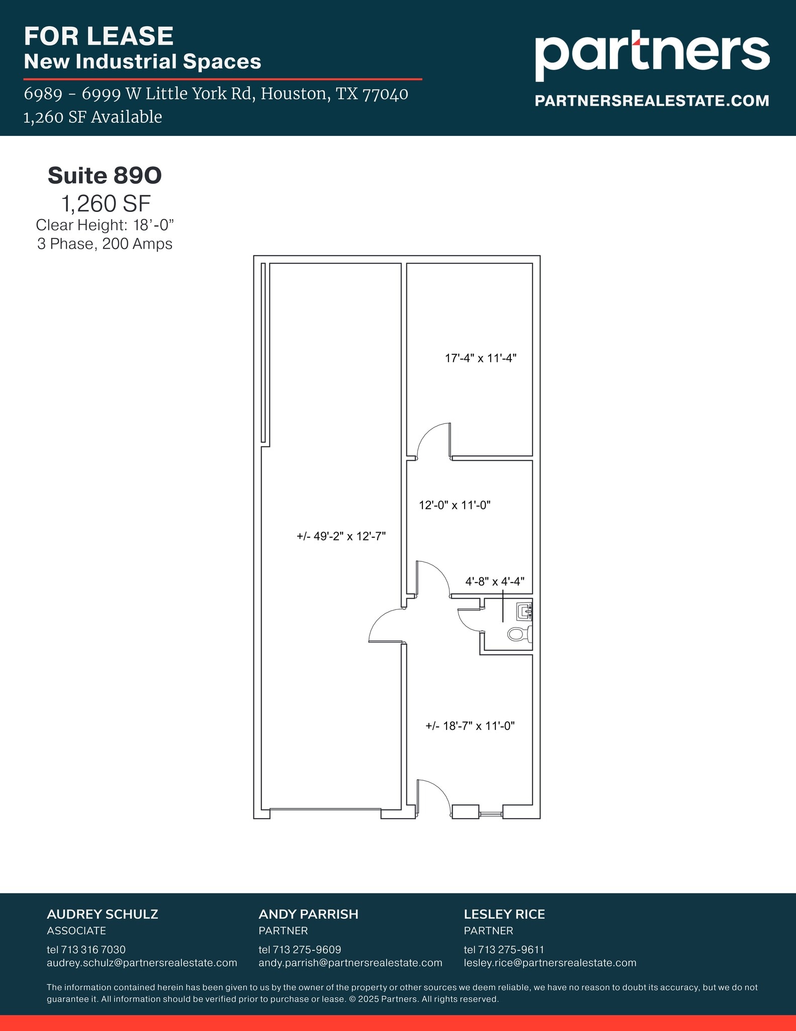 6989 W Little York Rd, Houston, TX à louer Plan de site– Image 1 sur 1