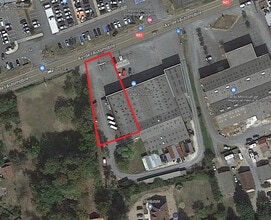 Trélissac - Vue aérienne vue de carte