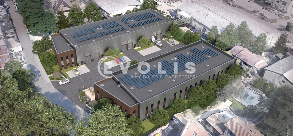 Local d'activités dans Saint-Genis-Laval à vendre - Aérien – Image 2 sur 6