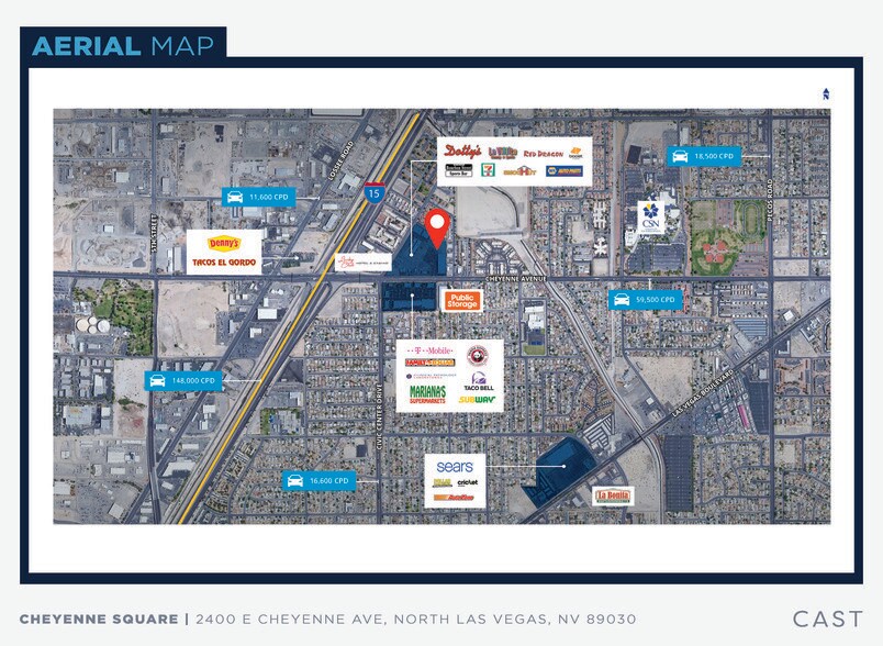 2400 E Cheyenne Ave, North Las Vegas, NV à vendre - Photo de l’immeuble – Image 3 sur 4