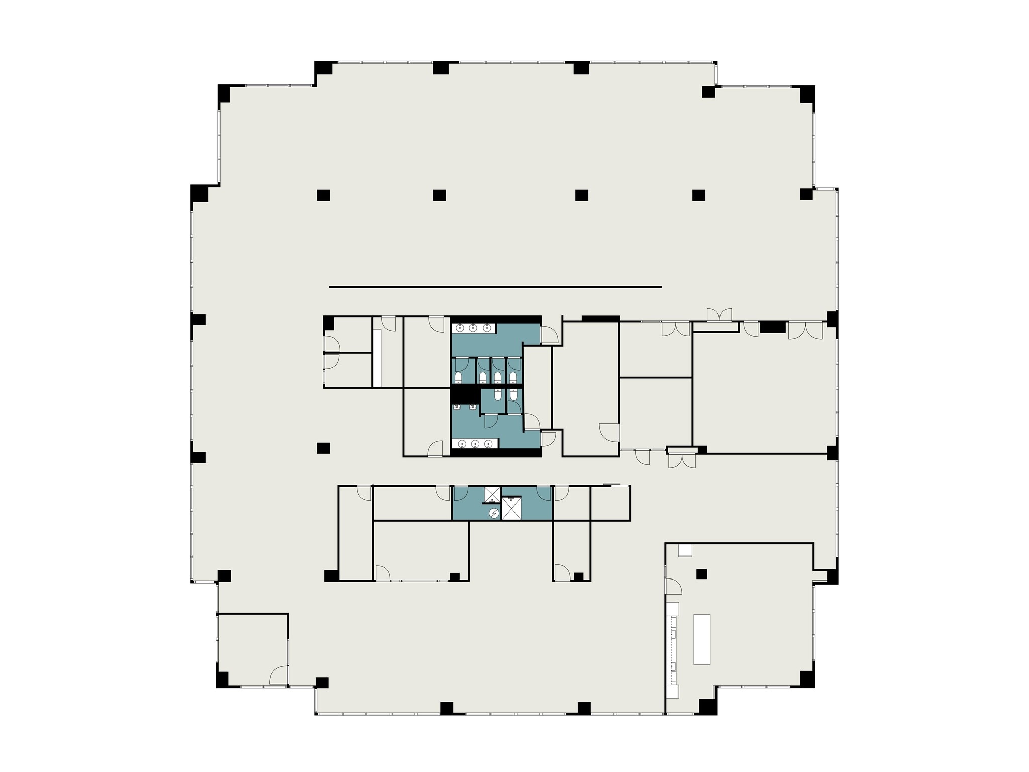 2 Gurdwara Rd, Ottawa, ON à louer Plan d’étage– Image 1 sur 7