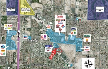 4315 N Rancho Dr, Las Vegas, NV - VUE AÉRIENNE  vue de carte