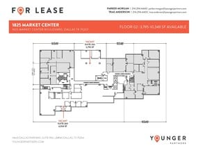 1825 Market Center Blvd, Dallas, TX à louer Plan d’étage– Image 1 sur 1