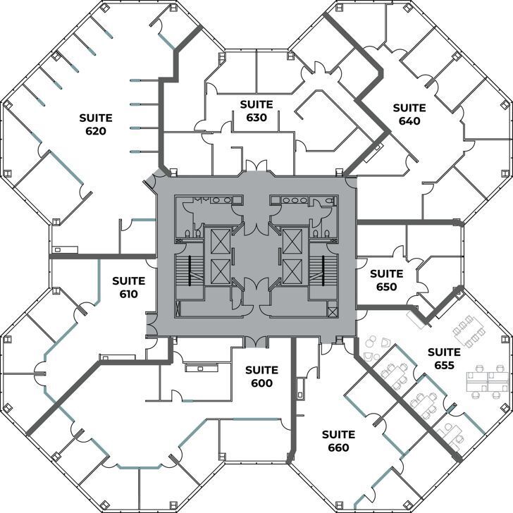 4365 Executive Dr, San Diego, CA à louer Plan d’étage– Image 1 sur 1