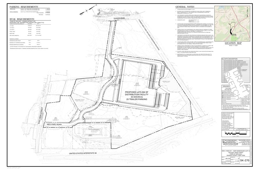 599 E Main St, Middletown, NY à louer - Plan de site – Image 3 sur 11