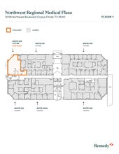 13725 Northwest Blvd, Corpus Christi, TX à louer Plan d’étage– Image 1 sur 1