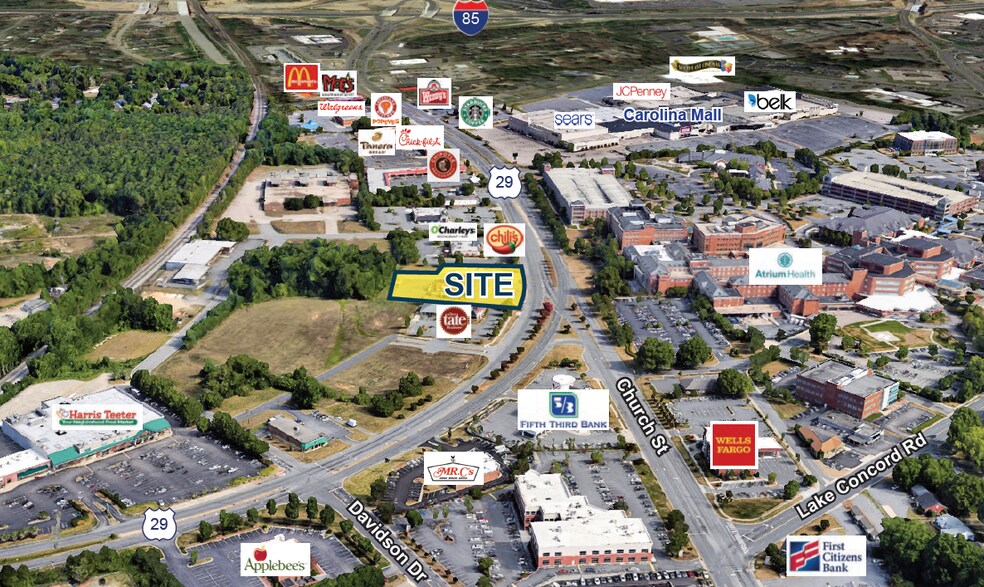 1343 Concord Pky, Concord, NC à louer - Photo de l’immeuble – Image 2 sur 8